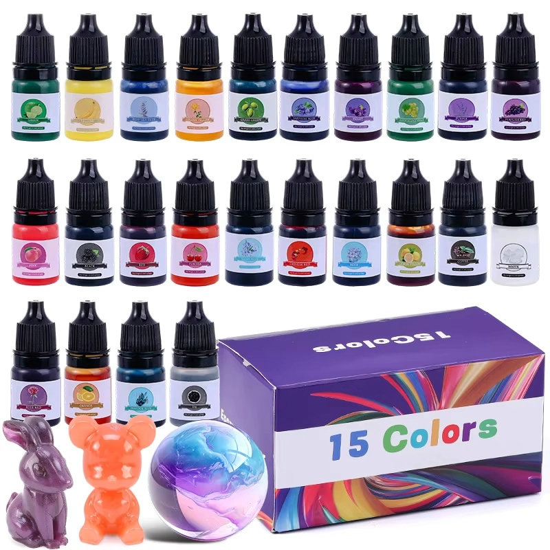 Resin Dye Opaque - صبغة ألوان راتنجات الايبوكسي 24 ألوان