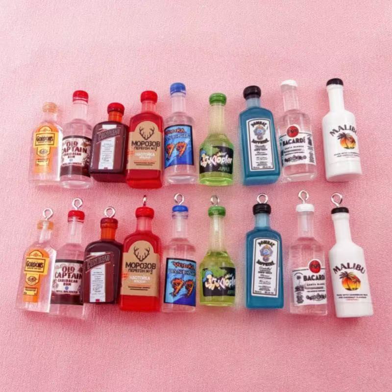 Resin Art Accessories - 11 قطعة من المعلقات الصغيرة المحاكية