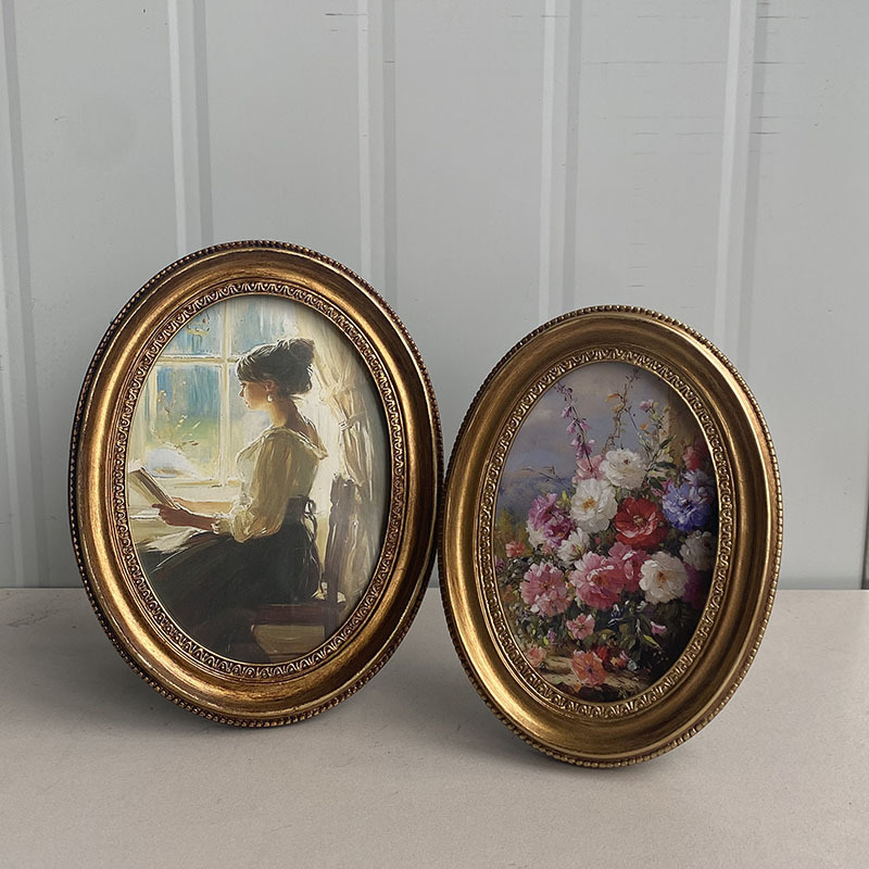 خمر الإغاثة الأوروبية الذهبي إ - مراجعة Resin Art Photo Frame وسعره