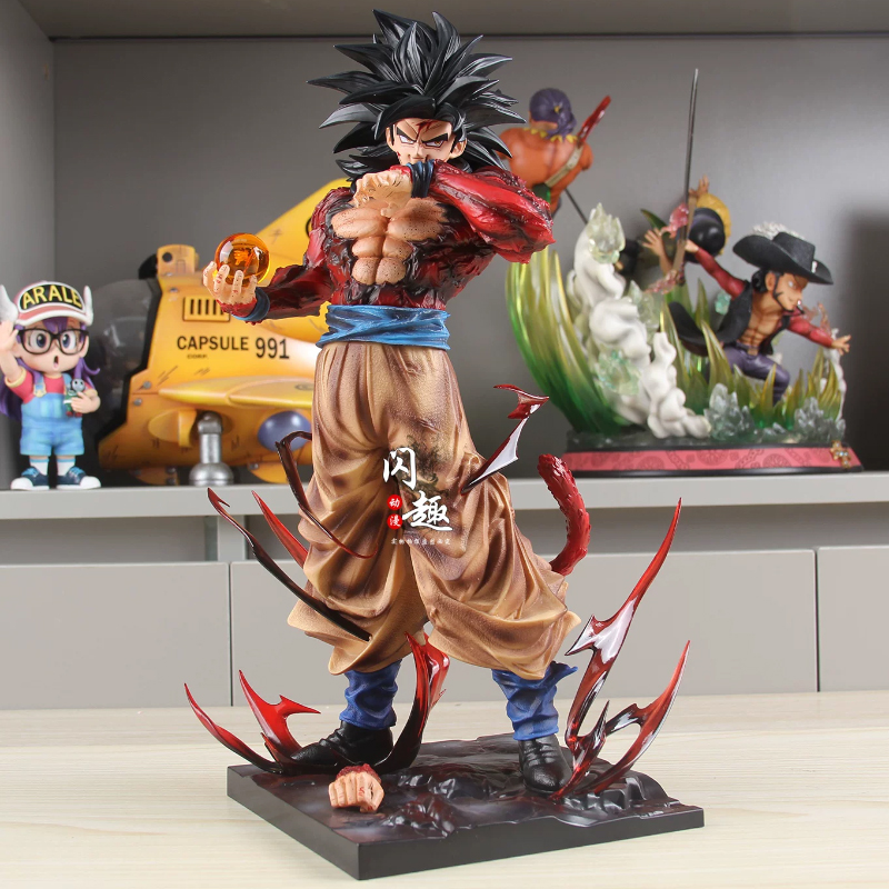 مجسم سون غوكو بطول 34 سم من در - مراجعة Resin Art Dragon Ball Z وسعره