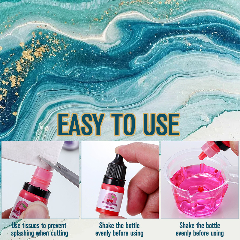 صبغة ألوان راتنجات الايبوكسي 2 - مراجعة Resin Dye Opaque وسعره