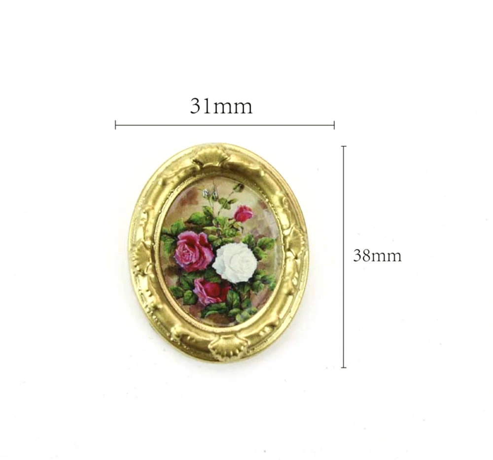 1/12 دمية مصغرة إطار صور صغير  - مراجعة Resin Art Photo Frame وسعره