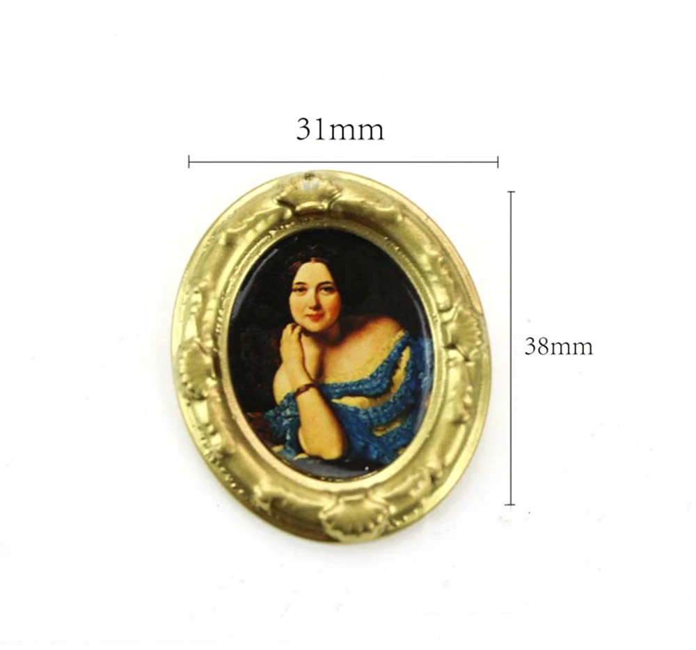 1/12 دمية مصغرة إطار صور صغير  - مراجعة Resin Art Photo Frame وسعره