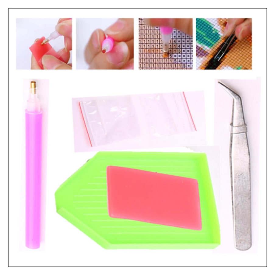 الماس اللوحة الخيال الأرجواني  - مراجعة Resin Art Purple وسعره