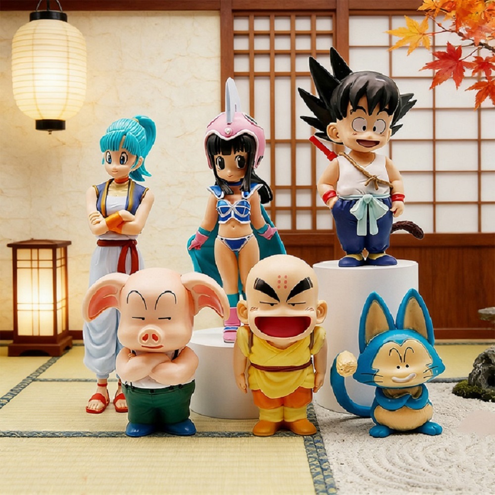 مجموعة شخصيات أنمي دراغون بول  - مراجعة Resin Art Dragon Ball Z وسعره