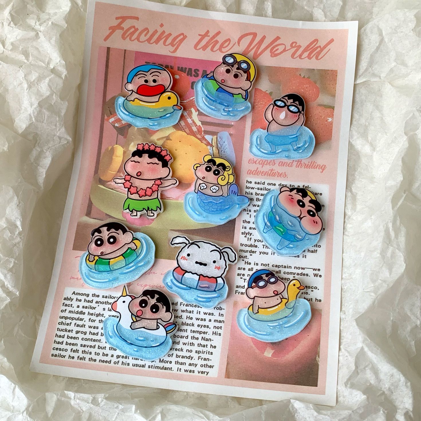 ملصقات زخرفية ثلاثية الأبعاد ب - مراجعة Resin Art Accessories وسعره