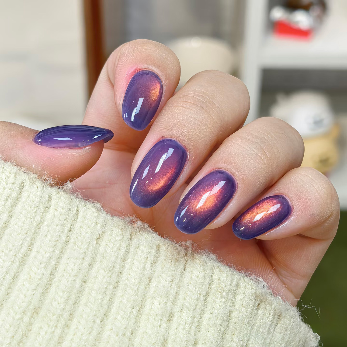 1-10 قطعة WS الخريف الشتاء الع - مراجعة Resin Art Purple وسعره