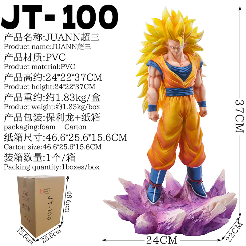 مجسم جوكو سوبر سايان 3 من دراغ - مراجعة Resin Art Dragon Ball Z وسعره