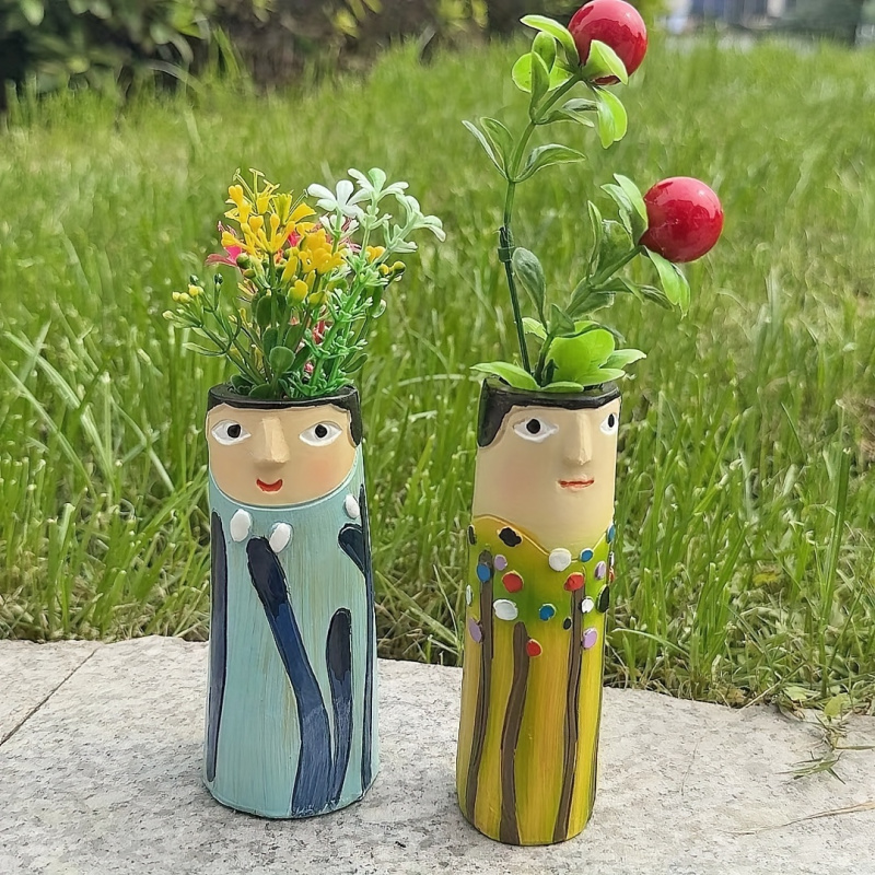 مزهرية فنية يدوية الصنع من الر - مراجعة Resin Art Accessories وسعره
