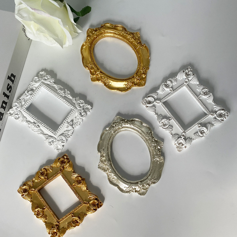 إطار صورة صغير ذهبي صغير دعائم - مراجعة Resin Art Photo Frame وسعره