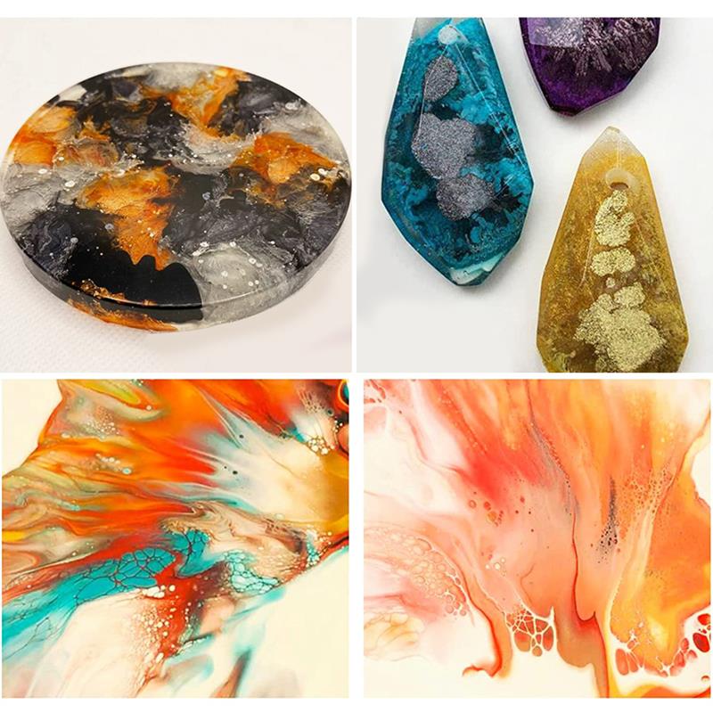 صبغة صبغة راتنج معدني ، تلوين  - مراجعة Resin Dye Opaque وسعره