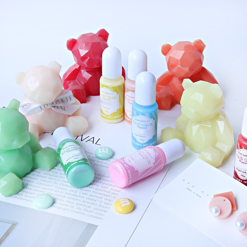 بيع بالجملة: 18 صبغة سائلة ناب - مراجعة Resin Dye Opaque وسعره