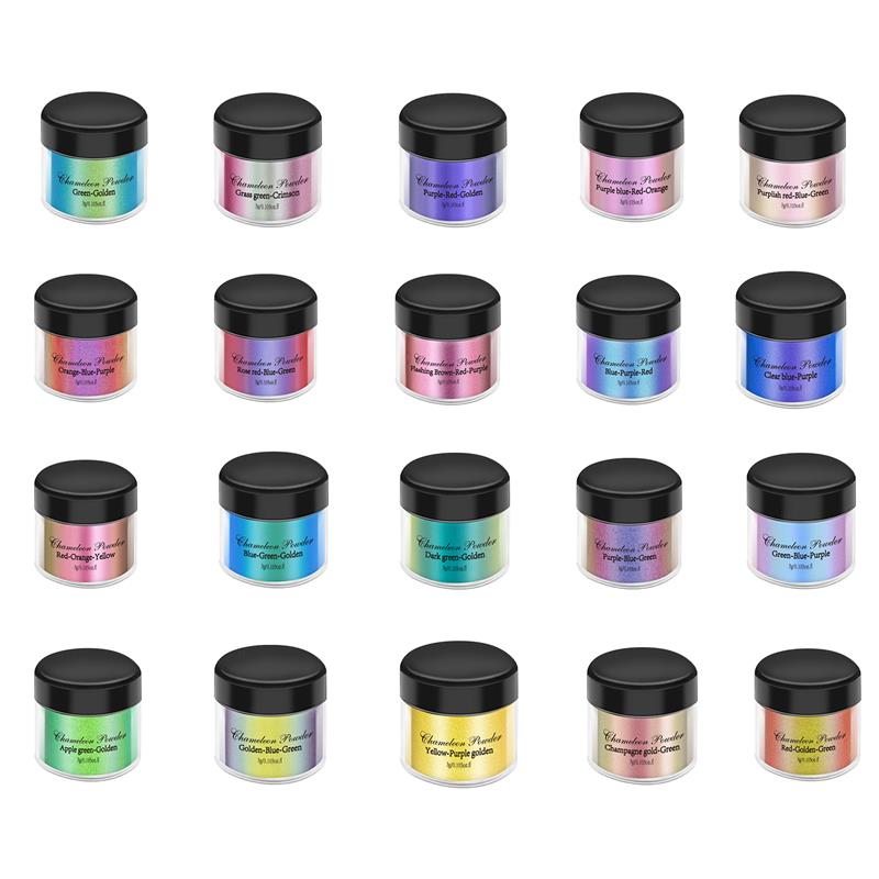 مسحوق لؤلؤي مشوه سحري ، حرباء  - مراجعة Resin Dye Opaque وسعره