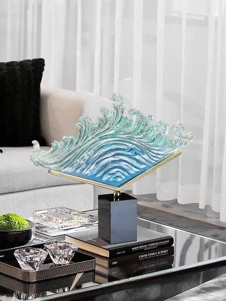 تمثال منحوت من الراتنج الشفاف  - مراجعة Resin Art Gift For Wedding وسعره