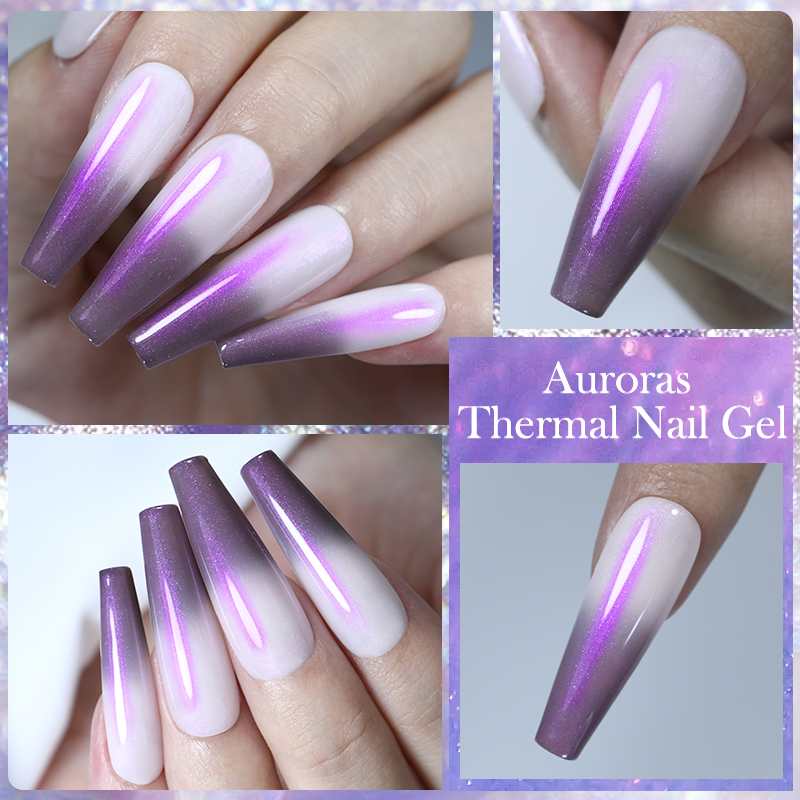 LILYCUTE 7 مللي Auroras الحرار - مراجعة Resin Art Purple وسعره