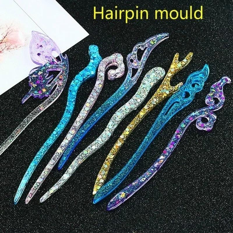 جديد شفاف دبوس الشعر سيليكون ق - مراجعة Resin Art Accessories وسعره