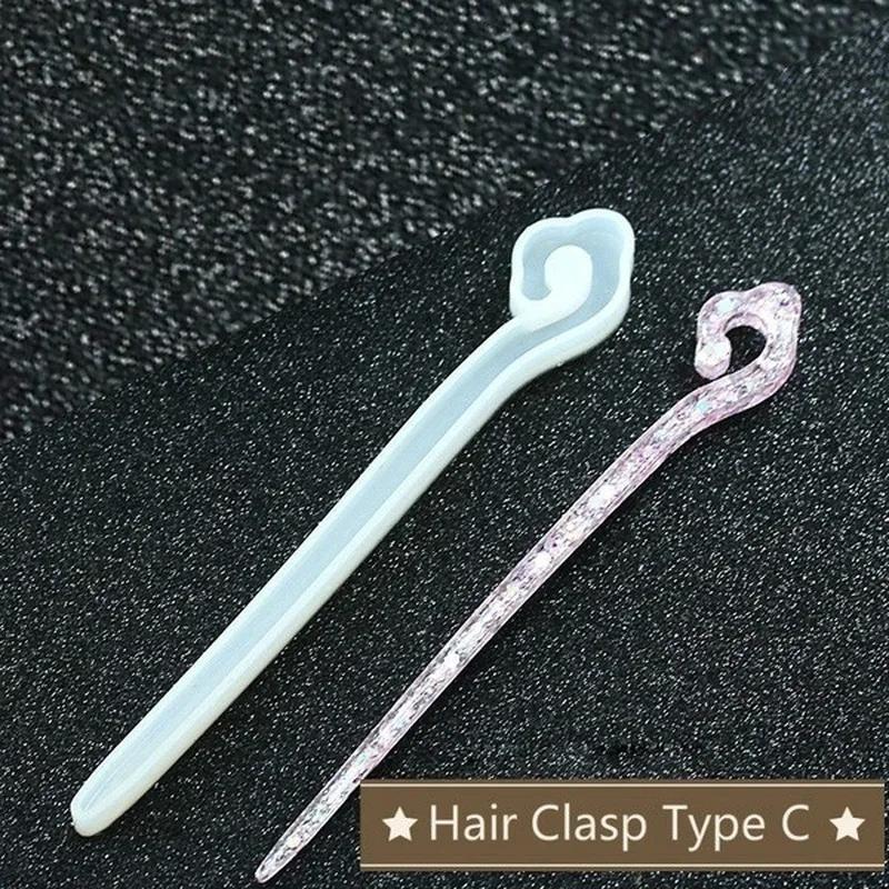 جديد شفاف دبوس الشعر سيليكون ق - مراجعة Resin Art Accessories وسعره