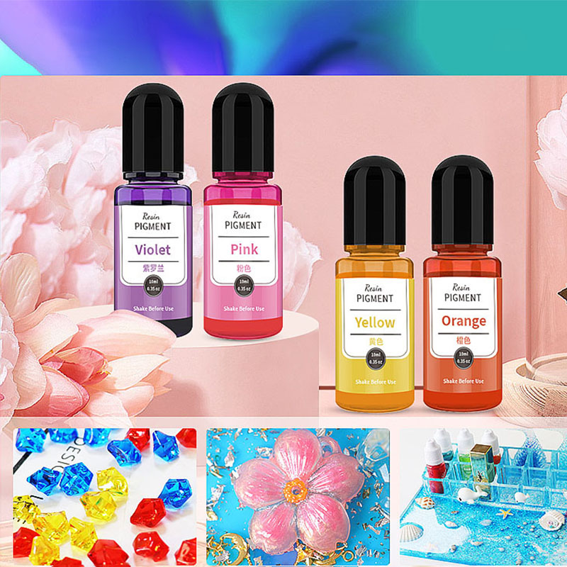 24/30 ألوان مجموعة 10 مللي الا - مراجعة Resin Art Alcohol Ink وسعره