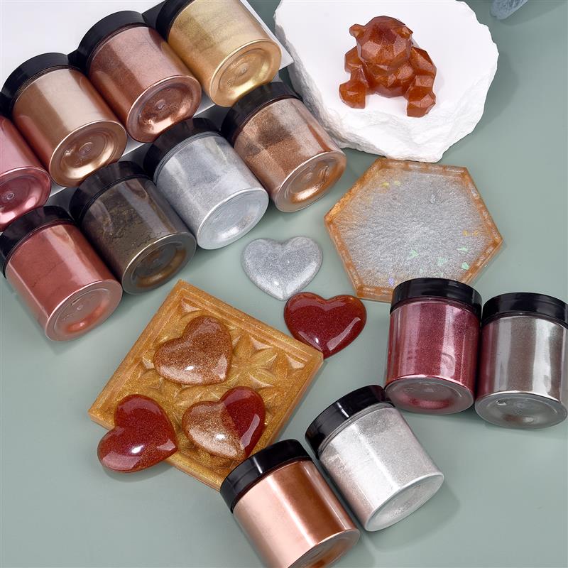 صبغة صبغة معدنية لصنع المجوهرا - مراجعة Resin Dye Opaque وسعره