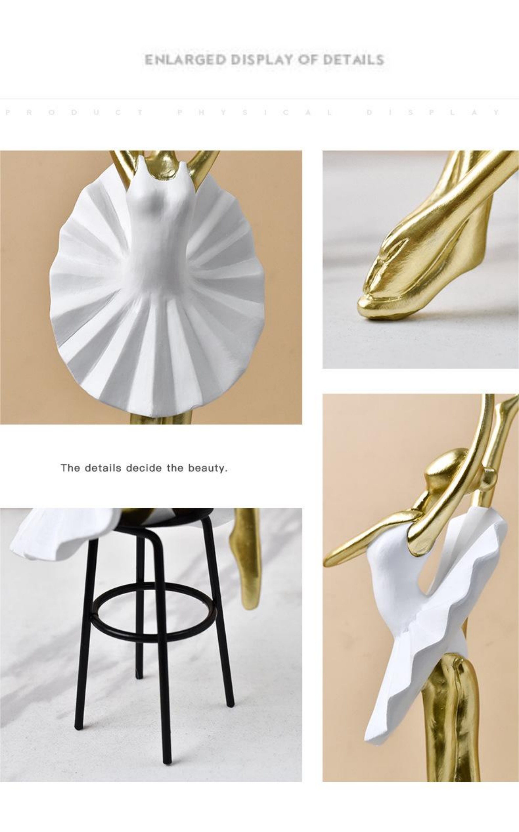 الباليه فتاة تمثال الراتنج تمث - مراجعة Resin Art Furniture وسعره