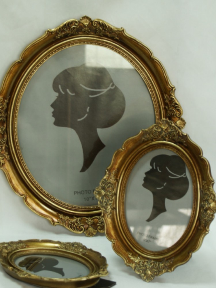 البيضاوي الديكور إطار صور غرفة - مراجعة Resin Art Photo Frame وسعره