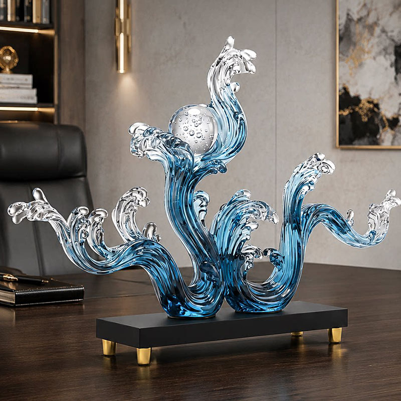 ديكور منزلي، تمثال فني للمدخل، - مراجعة Resin Art Gift For Wedding وسعره