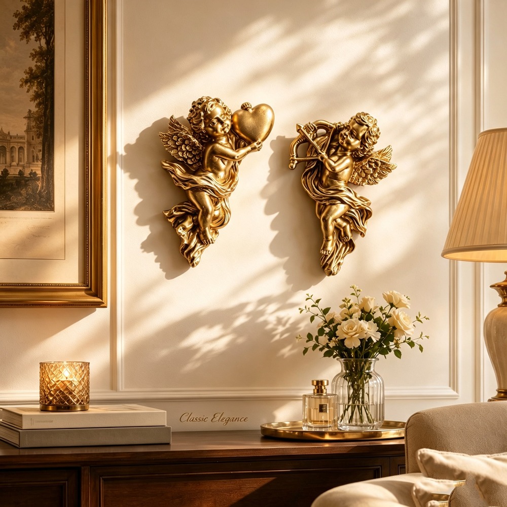 تمثال ملاك من الراتنج للتعليق  - مراجعة Resin Art Furniture وسعره