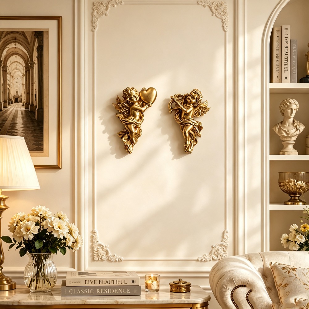 تمثال ملاك من الراتنج للتعليق  - مراجعة Resin Art Furniture وسعره